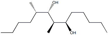 (5S,6S,7R,8R)-5,7-Dimethyltridecane-6,8-diol Struktur