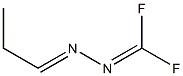 1-Propylidene-2-(difluoromethylene)hydrazine Struktur