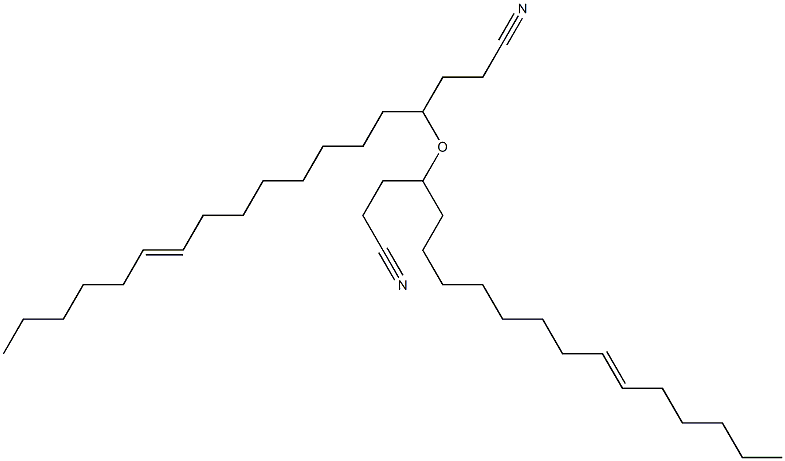 2-Cyanoethyl(9-pentadecenyl) ether Struktur