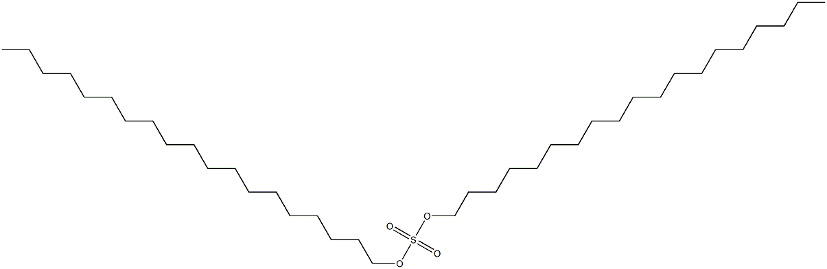 Sulfuric acid dinonadecyl ester Struktur