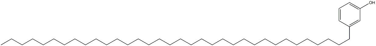 3-(Tetratriacontan-1-yl)phenol Struktur