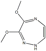 3,4-Dimethoxy-1H-1,2,5-triazepine Struktur