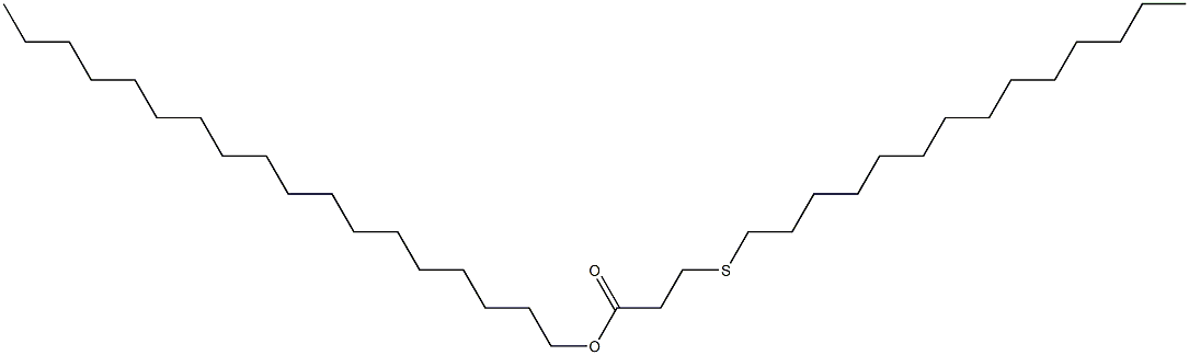 3-(Tetradecylthio)propionic acid octadecyl ester Struktur