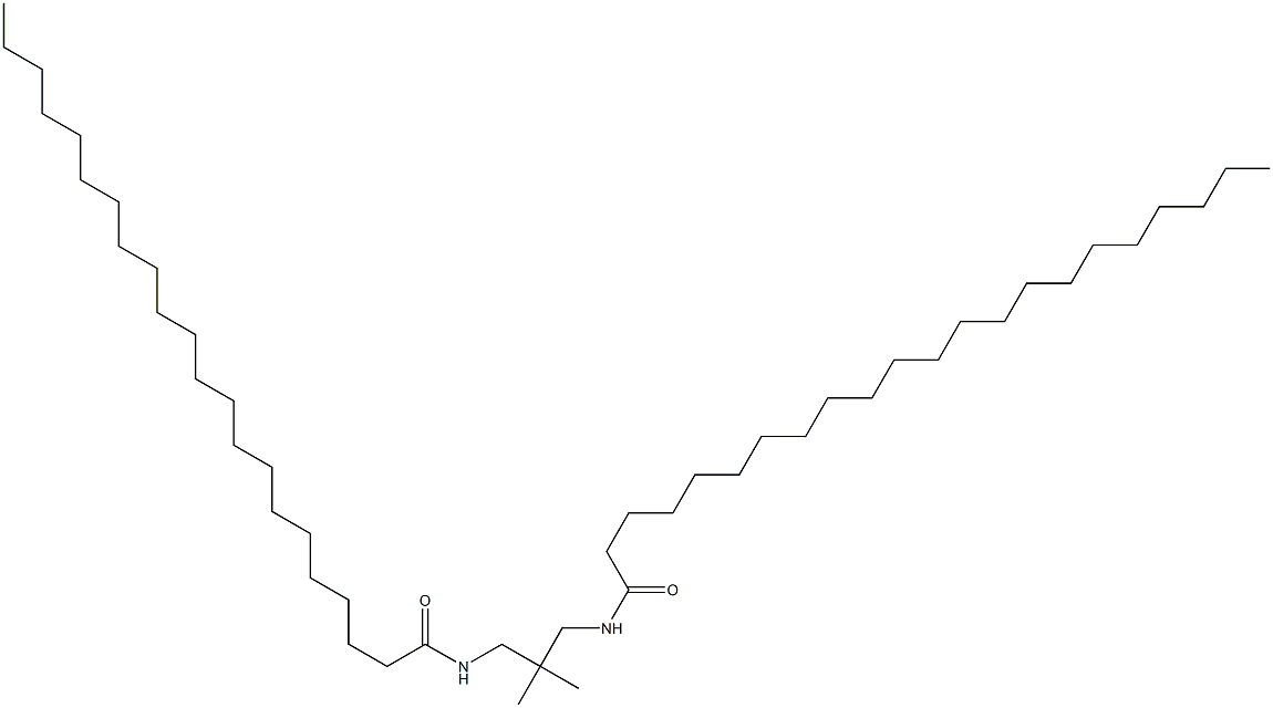 N,N'-(2,2-Dimethyl-1,3-propanediyl)bis(docosanamide) Struktur