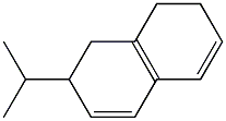 1,2,7,8-Tetrahydro-7-isopropylnaphthalene Struktur