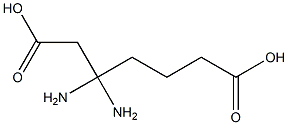 3,3-Diaminopimelic acid Struktur