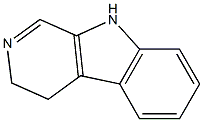 3,4-Dihydro-9H-pyrido[3,4-b]indole Struktur