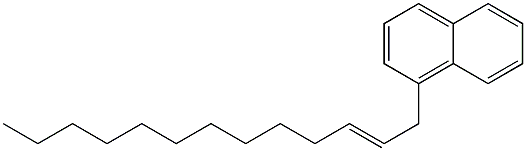 1-(2-Tridecenyl)naphthalene Struktur