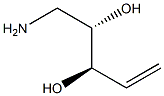 (2S,3R)-1-Amino-4-pentene-2,3-diol Struktur