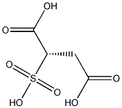 [S,(-)]-Sulfosuccinic acid Struktur