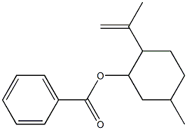 Benzoic acid p-menth-8-en-3-yl ester Struktur