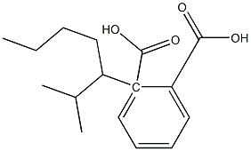 (+)-Phthalic acid hydrogen 1-[(R)-1-isopropylpentyl] ester Struktur