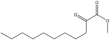 2-Oxoundecanoic acid methyl ester Struktur