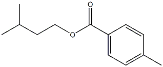 p-Methylbenzoic acid isoamyl ester Struktur