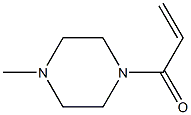 1-Methyl-4-acryloylpiperazine Struktur