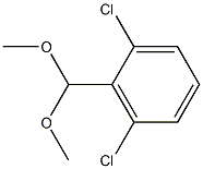 2,6-Dichlorobenzaldehyde dimethyl acetal Struktur