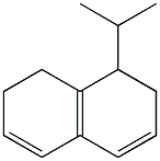 1,2,7,8-Tetrahydro-1-isopropylnaphthalene Struktur