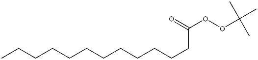 Tridecaneperoxoic acid 1,1-dimethylethyl ester Struktur