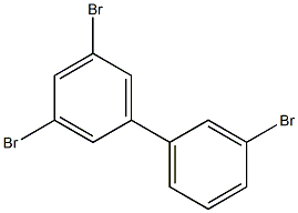 3,3',5-Tribromo-1,1'-biphenyl Struktur