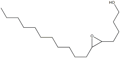 5,6-Epoxyheptadecan-1-ol Struktur