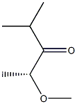 [R,(+)]-2-Methoxy-4-methyl-3-pentanone Struktur