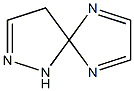 1,2,6,9-Tetraazaspiro[4.4]nona-2,6,8-triene Struktur