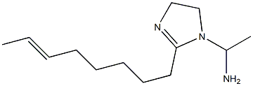 1-(1-Aminoethyl)-2-(6-octenyl)-2-imidazoline Struktur