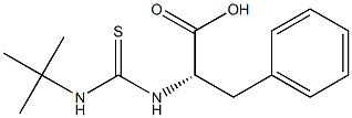 (S)-2-(3-TERT-BUTYLTHIOUREIDO)-3-PHENYLPROPANOIC ACID Struktur