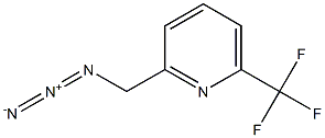 2-(azidomethyl)-6-(trifluoromethyl)pyridine Struktur