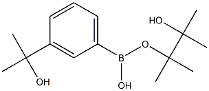 3-(2-Hydroxy-2-propanyl)phenylboronic acid pinacol ester Struktur