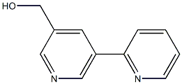 (5-(pyridin-2-yl)pyridin-3-yl)methanol Struktur