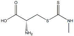 S-(N-MethylthiocarbaMoyl)-L-cysteine Struktur