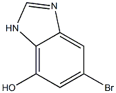 6-Bromo-3H-benzoimidazol-4-ol Struktur