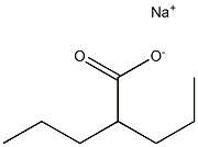 Valproate Sodium Impurity 10 Struktur