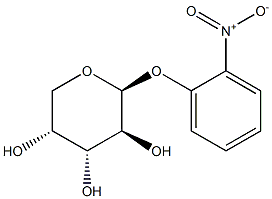 2-NITROPHENYL-BETA-D-ARABINOPYRANOSIDE Struktur