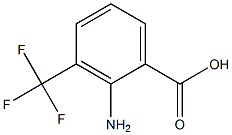 2-Amino-3-Trifluoromethylbenzoic acid Struktur