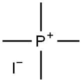 Tetramethylphosphonium iodide Struktur