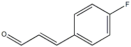 4-fluoro-cinnamic aldehyde Struktur