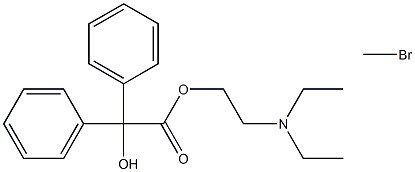 Benactyzine Methobromide Struktur