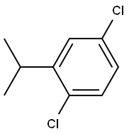 2-isopropyl-p-chlorophenyl chloride Struktur