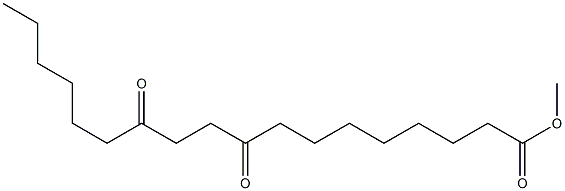 methyl 9,12-dioxostearate Struktur