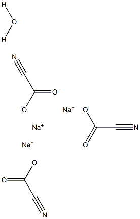 TRISODIUMNITRILOACETATEMONOHYDRATE Struktur