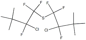 TERT-BUTYL2-CHLORO-1,1,2-TRIFLUOROETHYLSULPHIDE Struktur