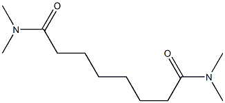 SUBERAMIDE,N,N,N',N'-TETRAMETHYL- Struktur