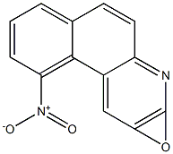 5-NITRO-1-AZAPHENANTHRENEN-OXIDE Struktur