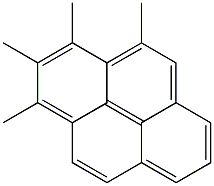 TETRAMETHYLPYRENE Struktur