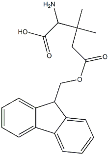 FMOC-L-2-AMINO-3,3-DIMETHYLBUTANOIC ACID Struktur