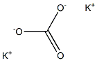 POTASSIUM CARBONATE , 325 MESH Struktur