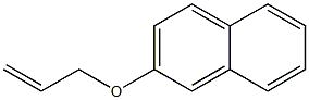 2-(2-propenoxy)naphthalene Struktur