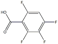 2,4,5,6-TETRAFLUOROBENZOIC ACID Struktur